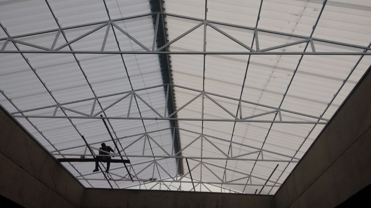 Telhado de Polipropileno Preço na Casa Verde - Telhado Transparente