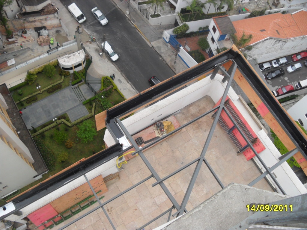 Construção de Estruturas Metálicas Vila Mariana - Estrutura de Metal