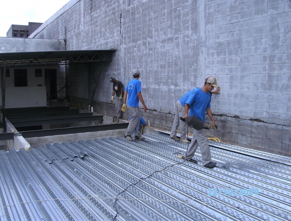 Mezanino em Steel Deck Preço Vila Leopoldina - Mezanino em Steel Deck