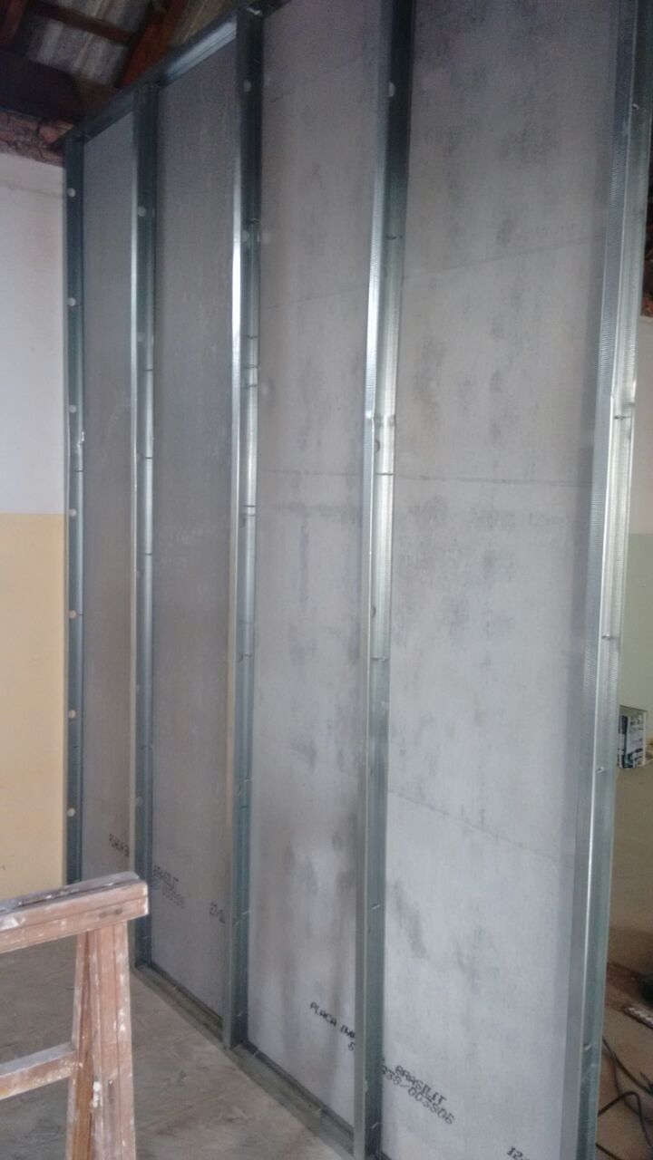 Orçamento para Fechamento Lateral com Chapa Cimentícia Santana - Fechamento Lateral com Drywall