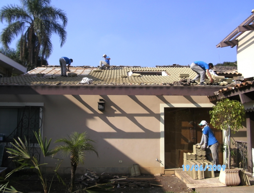 Telhado em Sp Perdizes - Telhados com Calhas Embutidas