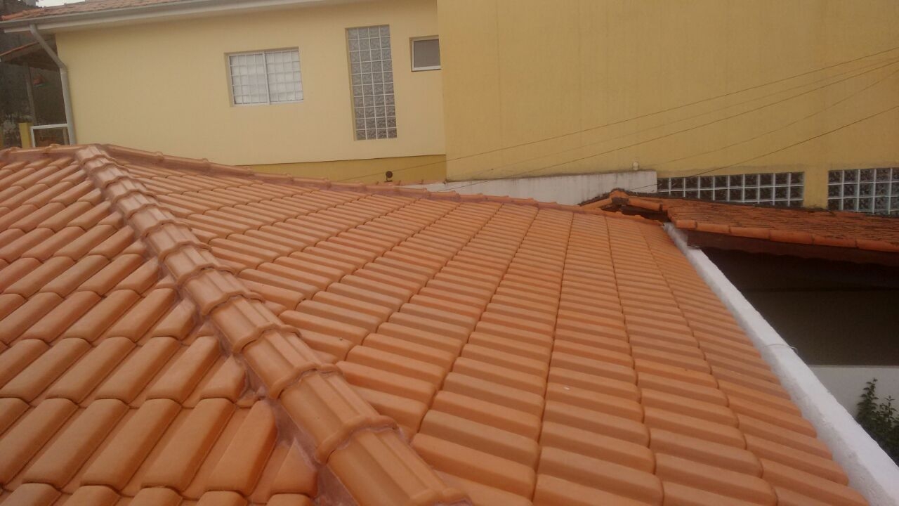 Telhados com Calhas Embutida Vila Esperança - Telhados em Sp