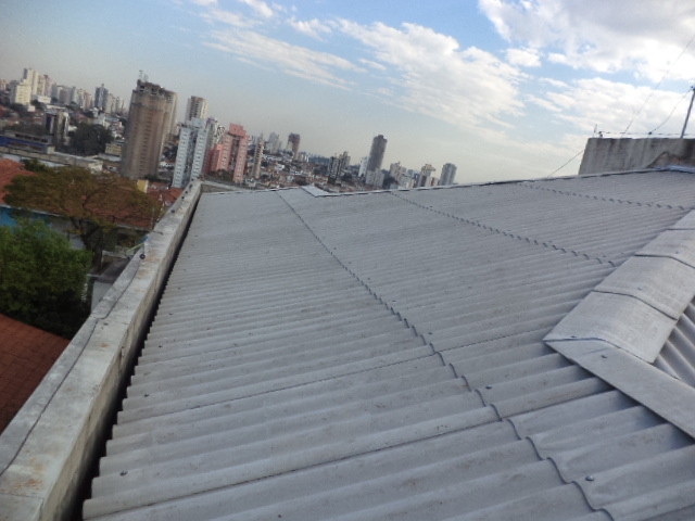 Telhados com Calhas Escondidas Bairro do Limão - Telhado Transparente