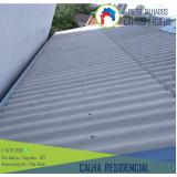 calha com 6 metros fabricante Itaim Bibi