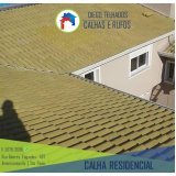 calha interna fabricação Aeroporto