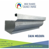 calha para beiral de telhado Barra Funda