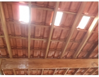 empresa de telhado com estrutura de madeira Jardins