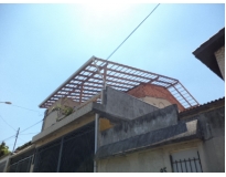 estrutura de madeira em telhados Vila Formosa
