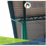 fábrica de calha galvalume para telhado Ibirapuera