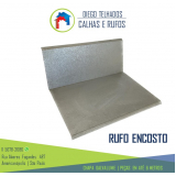 fábrica de rufo de encosto Santo André