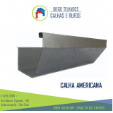 fabricação de calha americana Jardim Paulistano