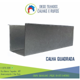 fabricação de calha moldura Grajau