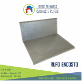 fabricação de rufos de encosto Jardim São Luiz