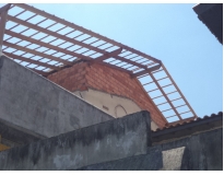 orçamento para estrutura de madeira em telhados Belém