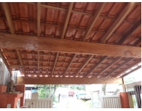orçamento para telhado com estrutura de madeira Jardim América