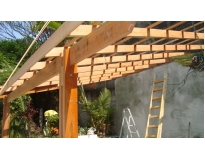 orçamento para telhado de madeira Cidade Jardim