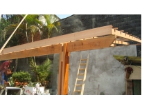 telhado de madeira preço Grajau