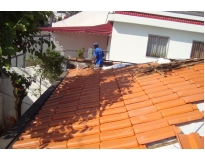 telhados com calhas embutidas preço Bairro do Limão